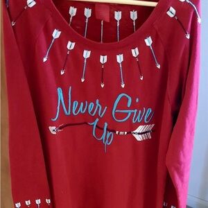 cowgirl tuff 
Very cute lightweight sweater like new